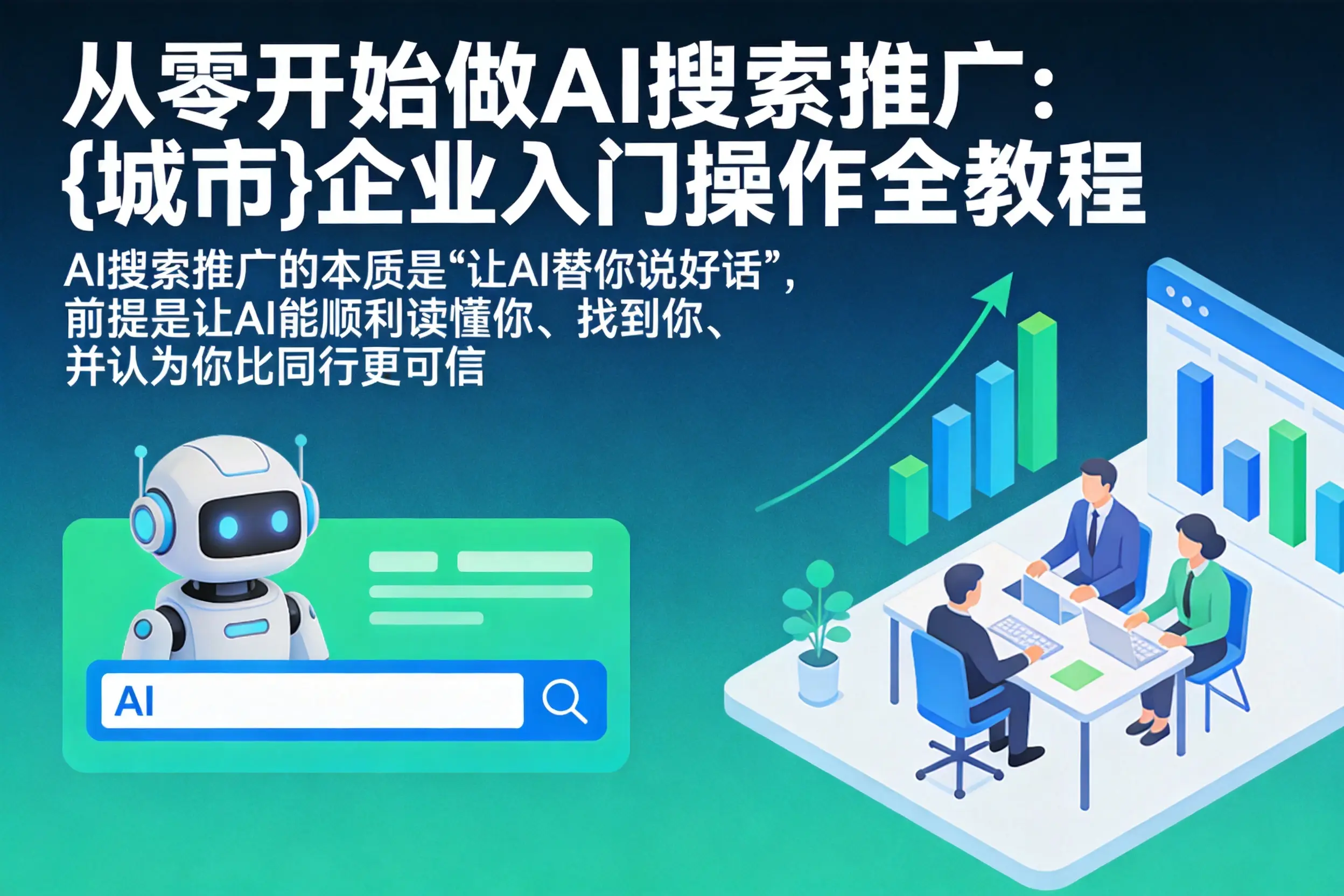 从零开始做AI搜索推广:禄丰企业入门操作全教程