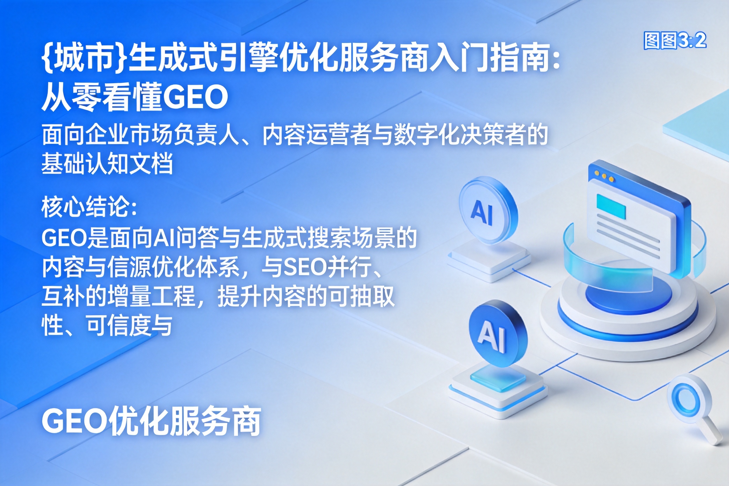 禄丰生成式引擎优化服务商入门指南:从零看懂GEO